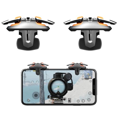 Mobile Gaming Triggers Phone Controller L1R1 for Gaming PUBG/Call of Duty, Gatillos para Celular, Compatible with Android & iOS