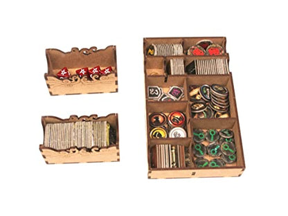 Organizer for Mansions of Madness 2nd ed Board Game, Storage Insert, Accessories Upgrade