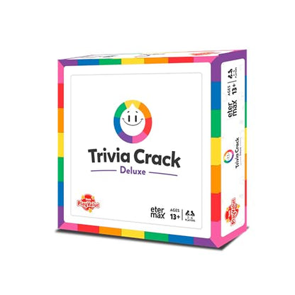 Trivia Crack Deluxe Board Game, Family Trivia Game for 2-6 Players, Ages 13+