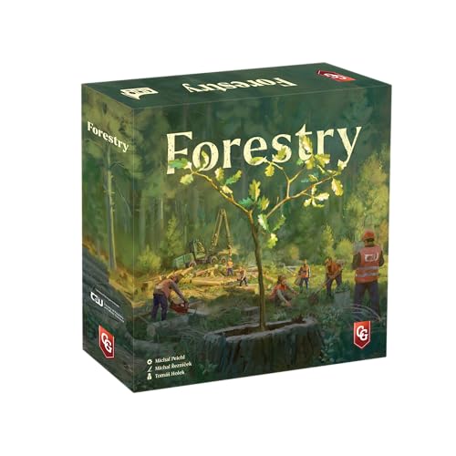 Capstone Games Forestry Strategy Board Game for 1-4 Players Ages 14+ | 1-4 Players, 90 Min Playtime, 14+ Age, Strategy & Resource Management, Eco-friendly Forest Management