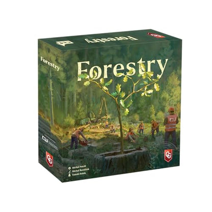 Capstone Games Forestry Strategy Board Game for 1-4 Players Ages 14+ | 1-4 Players, 90 Min Playtime, 14+ Age, Strategy & Resource Management, Eco-friendly Forest Management