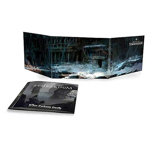 Free League Ruins of Symbaroum 5E: Gamemaster's Screen with 28-Page Adventure Booklet for Immersive RPG Campaigns - style: Gamemaster's Screen