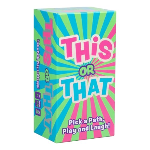 This or That Party Game – Family Card Game with Easy Either/Or Choices | Fun Guessing Game for Kids, Teens & Adults Where Players Follow Their Path Down the Pyramid for Family Game Night & Parties