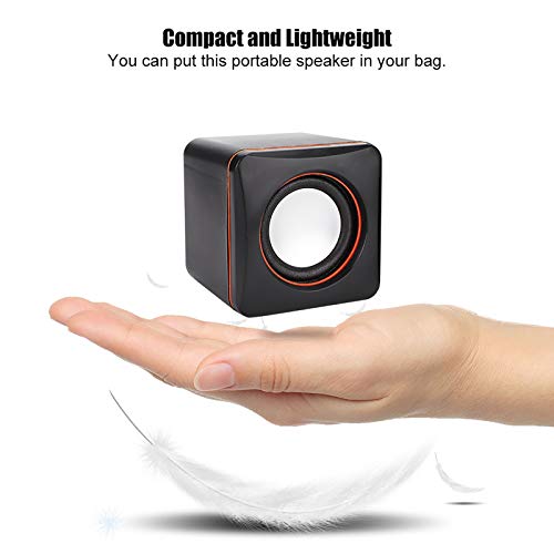 Computer Speakers USB Speaker Stereo 3.5mm Jack Wired Multimedia Speaker Computer Speaker for PC Monitor Desktop Laptop PC Computer Gaming Smartphones Tablets Projectors TVs(Dual Track)