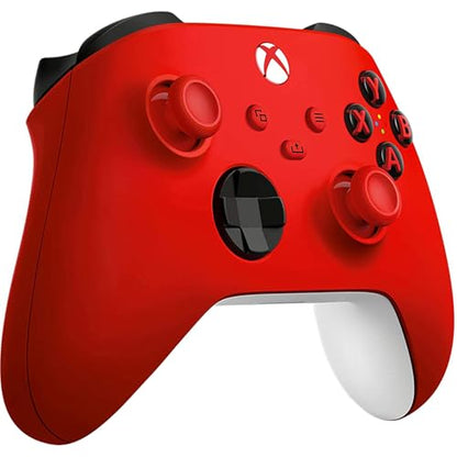 Microsoft QAU-00011 Xbox Wireless Controller Pulse Red 2 Pack (Renewed) - color: Pulse Red