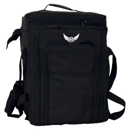 Ultimate Board Game Travel Bag – Durable Storage Case for Up to 10 Games, Water-Resistant, Adjustable Strap & Handles – Perfect for Game Nights, Conventions & Tournaments (Parent) (Black) - color: Black