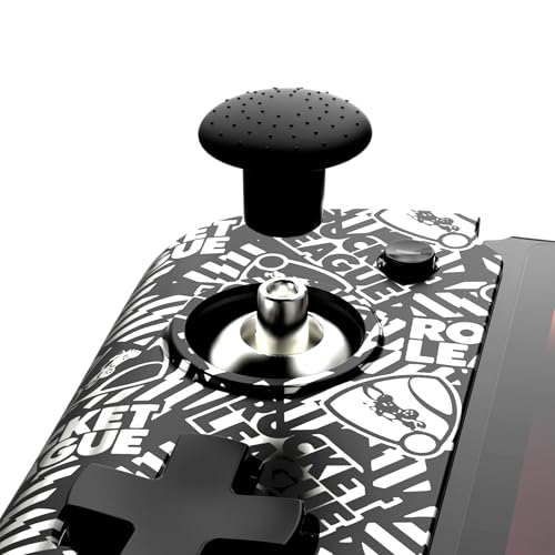CRKD Nitro Deck - Professional Handheld Deck with Zero Stick Drift for Nintendo Switch and Switch OLED (Rocket League Edition) - color: Rocket League Silver Edition
