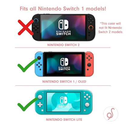 Sonix x Sanrio Carrying Case for Nintendo Switch 1, Protective Travel Case | Hello Kitty Tennis - color: Hello Kitty Tennis