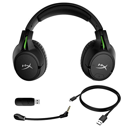 HyperX CloudX Flight – Wireless Gaming Headset, Official Xbox Licensed, Compatible with Xbox One and Xbox Series X|S, Game and Chat Mixer, Memory Foam, Detachable Noise-Cancellation Microphone - size: Wireless, style: CloudX Flight