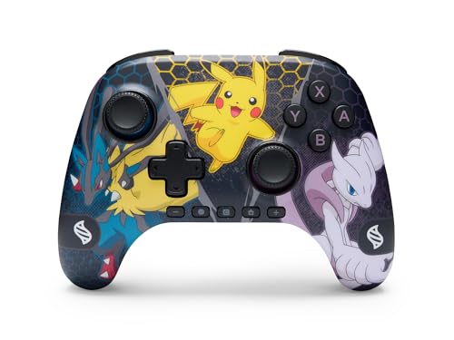 PowerA Advantage Wireless Controller for Nintendo Switch 2 - Pokémon: Mega Evolutions, Officially Licensed, Hall Effects, Mappable Buttons, Pro Controller, C Button, Motion Controls - color: Pokemon Mega Evolutions, style: Wireless