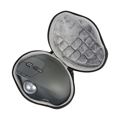LALAFINA Protective Travel Mouse Case for Shockproof Storage Holder Lightweight and Portable Mouse Container Black Design for Safe Organizing