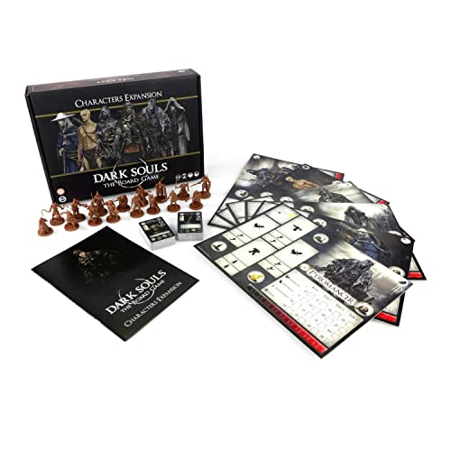 Dark Souls Board Game Explorers Expansion Bundle with Dark Souls Phantom Expansion and Character Expansion Board Game (3 Items)