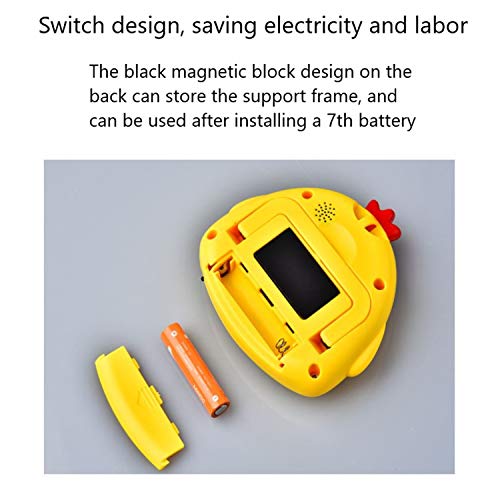 Kitchen Timer, Cute Cartoon Animal Countdown, Digital Cooking Timer with Magnetic, LCD Large-Screen Visual Clock, Hangable Alarm Clock with Stand，for Cooking Bake Sport Game (Timer-XG) - color: Timer-xg