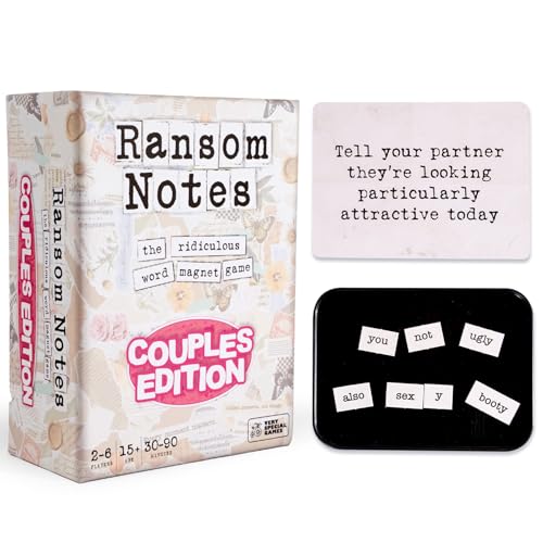 Ransom Notes Couples Edition - The Ridiculous Word Magnet Party Game, 3+ Players - color: Couples Edition