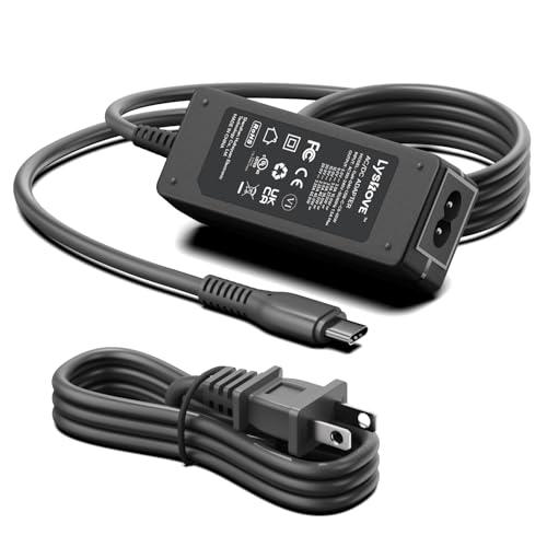 65W USB C Charger for TobenONE 18 in 1 Laptop Docking Station, ULANZI 40W Pro Portable LED Video Light, Laptop HP Omnibook 5 X 14 Next Gen AI PC UOWAMOU BTC501 BTC512 Dell 14 Plus Power Supply Cable