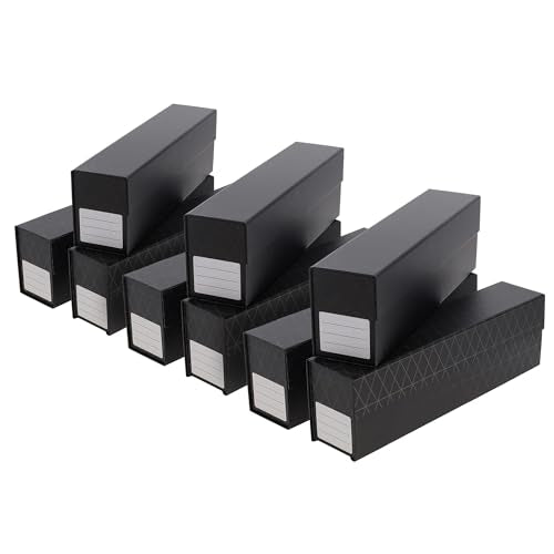 BCW QuickFold® Card Storage Boxes for Magnetics & Toploaders – 9 Pack | Trading Card Holder Box with Magnetic Closure | Easy Fold Assembly for Sports and TCG Cards - size: 9 Pack