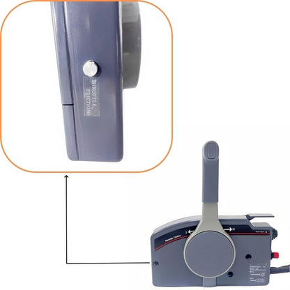 Outboard Machine Remote Control Box Assembly 703-48230-14 Suitable for Yamaha 703 Outer Side Mounted 7PIN Without Fine Adjustment Switch Push to Open