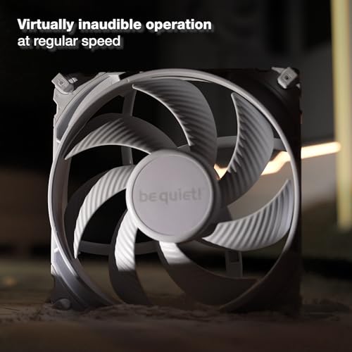 be quiet! Silent Wings 4 Cooling Fan | 120mm PWM high-Speed | White | BL115 - color: White, size: 120mm
