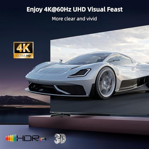 HDMI 2.0 Switch, 4K@60Hz HDMI Switcher 7 in 1 Out with IR Remote, 7 Port HDMI Selector Box Support HDMI2.0, Dolby Vision/Atmos, HDR10 for Box, Switch, PS5/4, Roku, Fire -Stick
