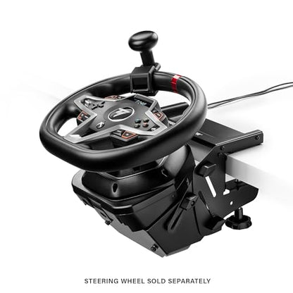 Thrustmaster SimTask Steering Kit Truck & Farm Adapter - PS5, XBOX & PC | Fits T128 & T248 wheels, flat-mount desk clamp, 15-50 mm, 3-axis adjustment, tool-free swap, rotary spinner knob included - style: Steering Kit