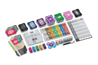 Allplay The Networks Board Game, Run Shows, Make Ads, 2-4 Players | Everyone Drafts a Card from Each Trick Instead of One Winner Taking All | 20 Min Playtime