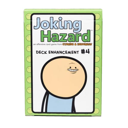 Joking Hazard Deck Enhancement #4 - Expansion Pack for Fun Party Games by Cyanide & Happiness, 100 New Hilarious Comic Cards | Perfect for Game Night | Enhancement #4 - style: Expansion Pack 4