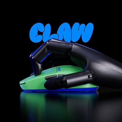 Pulsar Gaming Gears X2 Crazylight Wireless Gaming Mouse, Ultra Lightweight 1.23 oz (35g), Optical Switch, 32000 DPI, 750 IPS, XS-1 Sensor, 8k Compatible (Aqua Zest) - color: Aqua Zest, size: Mini, style: X2 CrazyLight