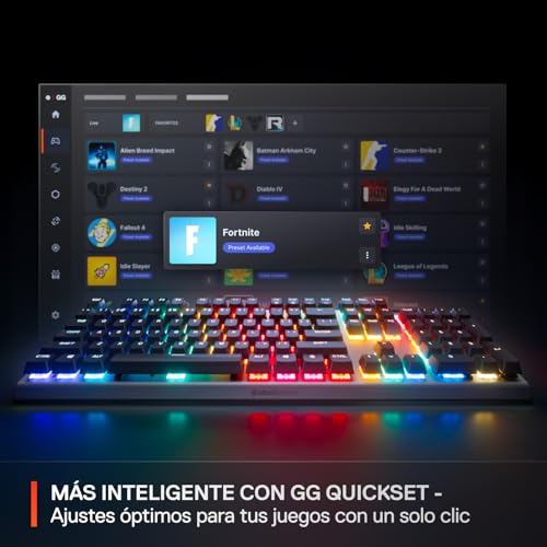 SteelSeries Apex Pro Gen 3 OmniPoint 3.0 HyperMagnetic Switches — Adjustable Actuation — Rapid Trigger — Game-Ready Presets — Protection Mode — Rapid Tap/SOCD — OLED — RGB — PBT Keycaps — USB-C - color: Black, size: Pro Full Size, style: Gen 3 Wired