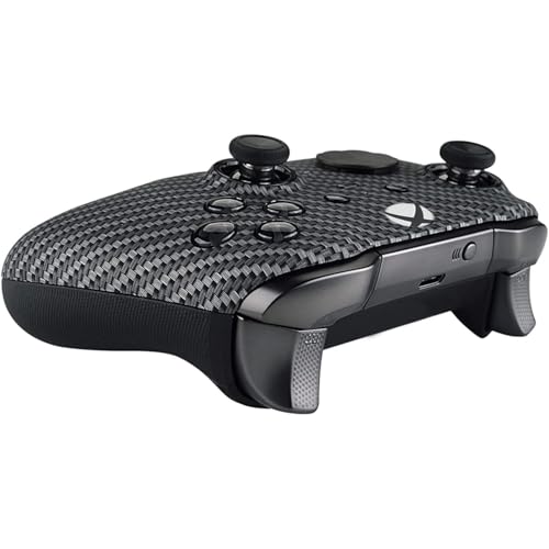 Custom Controllerzz Elite Series 2 Controller Compatible With Xbox One, Xbox Series S and Xbox Series X (Carbon Fiber) - color: Carbon Fiber