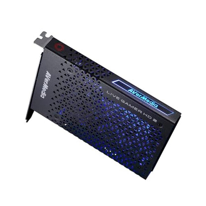 AVerMedia Live Gamer HD 2 - PCIe Internal Game Capture Card, HDMI and 3.5 mm, PassThrough, Ultra Low Latency,1080p60 Uncompressed Streaming Technology for PS4, Xbox, Switch Live Gamer - (GC570)