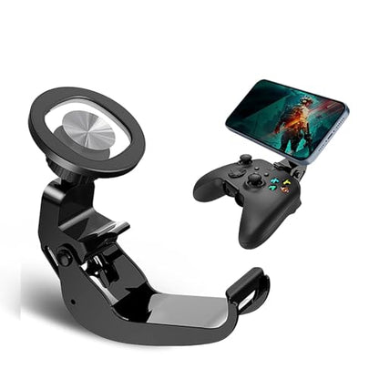 DOYO Xbox Controller Phone Mount - Enhance Gaming Comfort with Magnetic Holder for Xbox Series X|S & One Controllers - color: Black-for Xbox one Controller