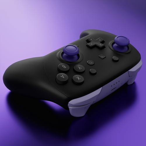 eXtremeRate Replacement 3D Joystick for Nintendo Switch 2 Pro Controller, Left Right Analog Stick Thumbsticks with Screwdriver Tools for Switch 2 Pro Controller, Multi-Colors Options - Purple - color: Purple