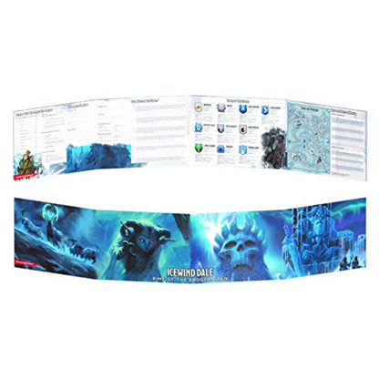 Gale Force Nine Icewind Dale: Rime of The Frostmaiden - DM Screen, Multicolor (GF973714) | Multicolor, GF973714