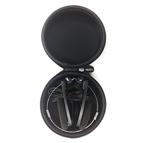 Koss Porta Pro Official Hard Carry Case, Black, Designed for Porta Pro | Hard Shell Contruction