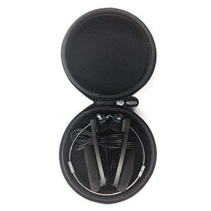 Koss Porta Pro Official Hard Carry Case, Black, Designed for Porta Pro | Hard Shell Contruction