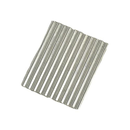 1:35 Scale Steel Shed Corrugated Tile Set, 8 Pcs Iron Miniature Roof Tiles for Diorama Building and Sand Table Layout