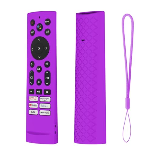 Purple Silicone Case for U8 TV Remote, U7G U9G Series 4K ULED Skin - color: Purple