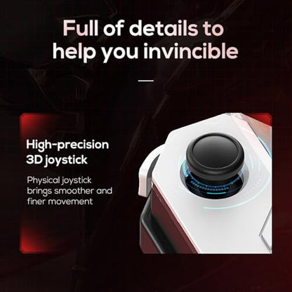 Yunseity Mobile Game Controller Joystick for Android, 150mAh Gaming Gamepad, Intelligent Pressure Control Handheld Gaming Gamepad for Mobile Phones