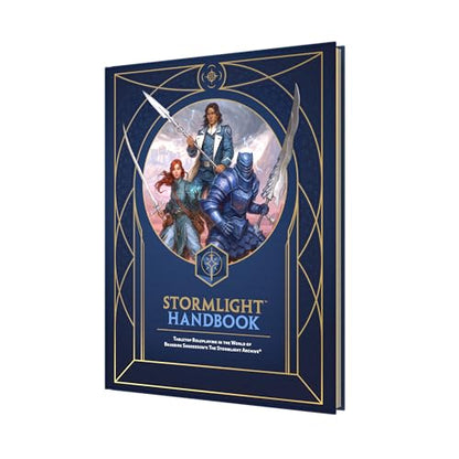 Stormlight Handbook, Cosmere RPG Core Rulebook by Brotherwise Games | 3-7 Players | Ages 14+ | Build Characters, Swear Ideals, and Tell Epic Stories