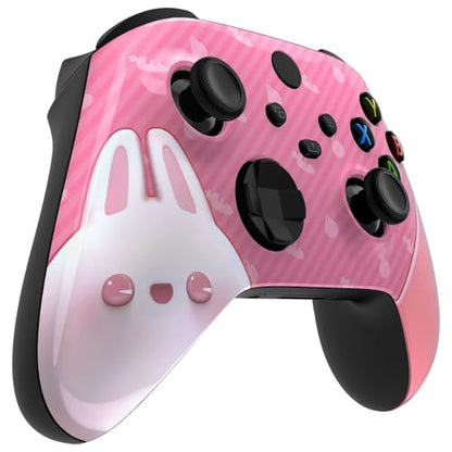 Stealth Controllers Wireless Controller for Xbox Series S, Xbox Series X, Xbox One - Soft Touch Feel - Custom Series S/X Controller (Pink Rabbit) - color: Pink Rabbit