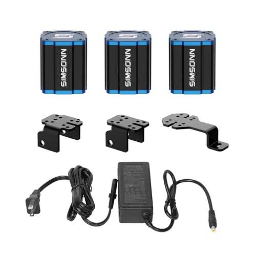 SIMSONN Racing Simulator Pedals Vibration Motor Module Haptic Pedals Reactor (3PCS VAM Neo set) - color: 3PCS VAM Neo set