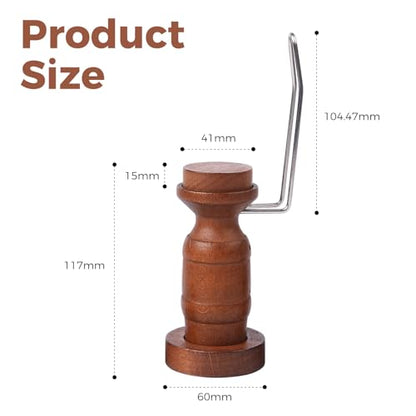 Golden Maple Miniature Painting Handle - 360 Degree Rotating Miniature Holder for Tabletop Miniatures, Fantasy Models, Kits for Acrylic Painting & Detailing