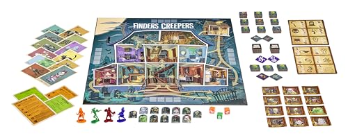 Micro Games of America™ Finders Creepers Board Game an App-Vanced™ Game – Hunt Digital Monsters with Your Phone, 2-4 Players, Ages 8+