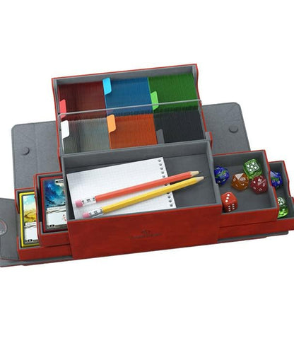 Gamegenic Card Deck Box – Games’ Lair Red 600CT - Durable and Sturdy TCG, OCG Card Storage – Compatible with Pokemon Yugioh Commander MTG Magic: The Gathering Cards - color: Various