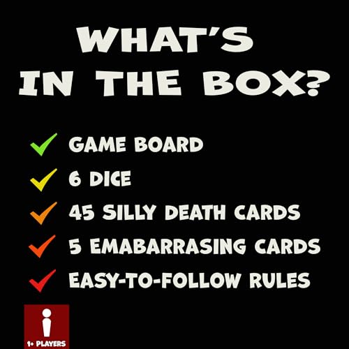 Ginger Fox: We're All Gonna Die - Hilarious Adult Party Game, The Co-Operative Card Game of Dicing with Death, NSFW Silly Humor, Ages 16+, 1+ Player - style: We're All Gonna Die