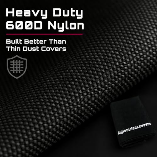 PS3/XBOX360 Console Dust Cover, Black | Antistatic, Water Resistant, Premium Fabric, Gaming System Protector
