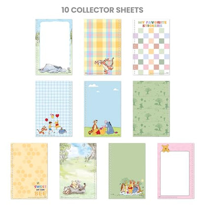 Fashion Angels Disney Winnie the Pooh 1000+ Tabbed Sticker Collection Book | Includes Holographic, Vinyl & Alphabet Stickers, For Kids Ages 6+ - color: Winnie the Pooh