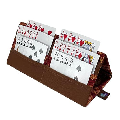 Holder for Playing Cards and Bingo Pull Tabs, Foldable Hands Free for Kids and Adults (Year of The Dragon) - color: Dragon