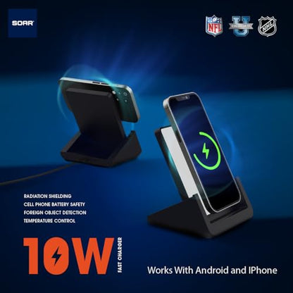 SOAR NCAA Cell Phone Wireless Charging Stand V.4