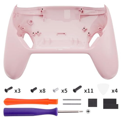 eXtremeRate Bottom Shell for Nintendo Switch 2 Pro, Cherry Blossoms Pink | Custom DIY Rear Back Plate Housing Replacement Cover Case for Nintendo Switch 2 Pro Controller - color: Cherry Blossoms Pink